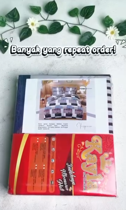 <p>Banyak pelanggan yang repeat order sprei ini. K